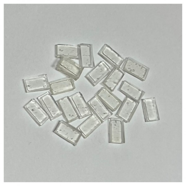 100 Keratin Re-Bondings transparent - Flachbonding- italienisches, hochwertiges Keratin, lange Hal